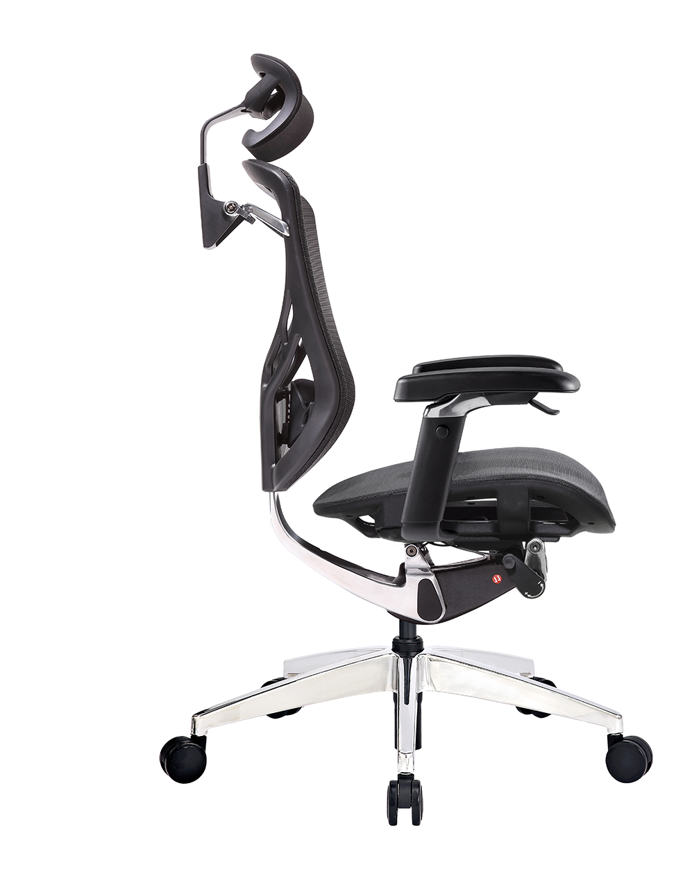 Ghế Công Thái Học Ergonomic Ivino 5D Đen bản 2021 - Tay cầm 5D, Ngả lưng 135 độ