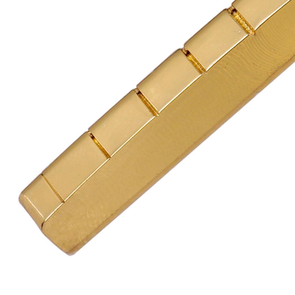 Sunnimix Bền 6 Dây Đàn Guitar Xẻ Rãnh Hạt Cho Les Paul Đàn Guitar Điện Phần Vàng