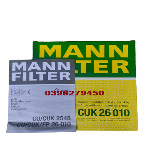 LỌC GIÓ ĐIỀU HÒA MANN FILTER CHO VM GROUP CUK26010