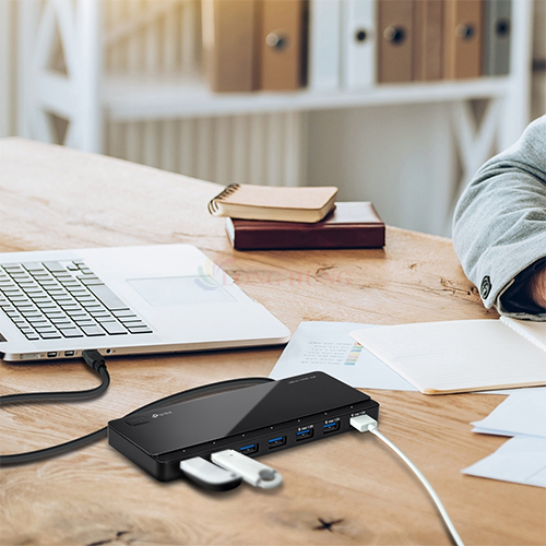 Switch TP-Link 7-Port USB 3.0 Data Hub 3 Fast Charge Outputs UH700 - Hàng chính hãng