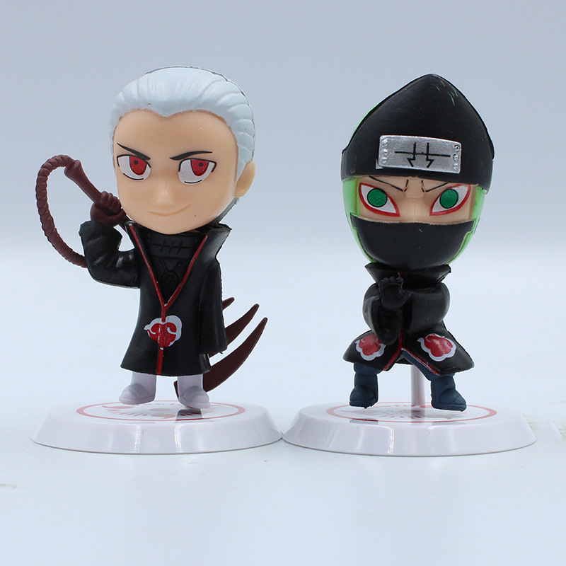 Set Combo 11 Mô Hình Nhân Vật Hoạt Hình Naruto Shippuden Konan Zetsu Deidara Kisame Hoshigaki Itachi Tobi Orochimaru Hidan Sasori Kakuzu Nagato Uzumaki (Pain) Cao Cấp