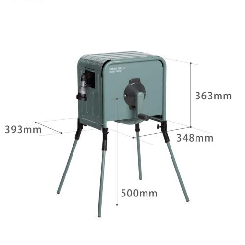 Bộ vòi tưới cây thu rút bằng kim loại 20m Takagi RFC320GY Hàng chính hãng