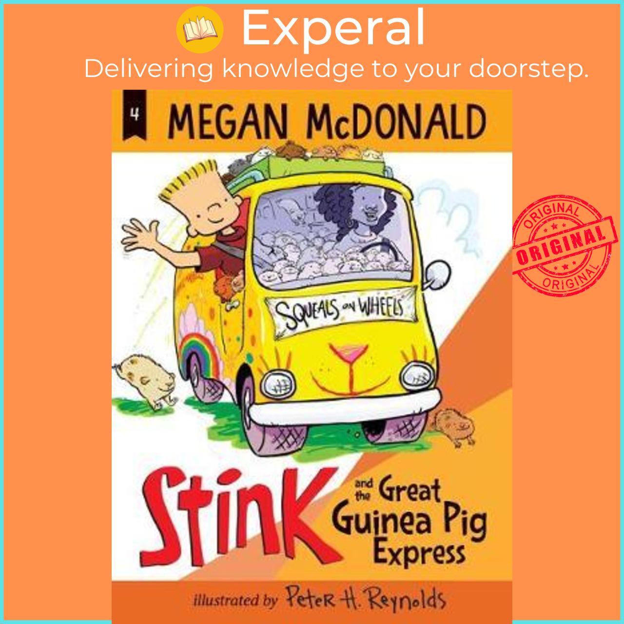 Sách - Stink and the Great Guinea Pig Express by Megan McDonald Peter H. Reynolds (US edition, paperback)