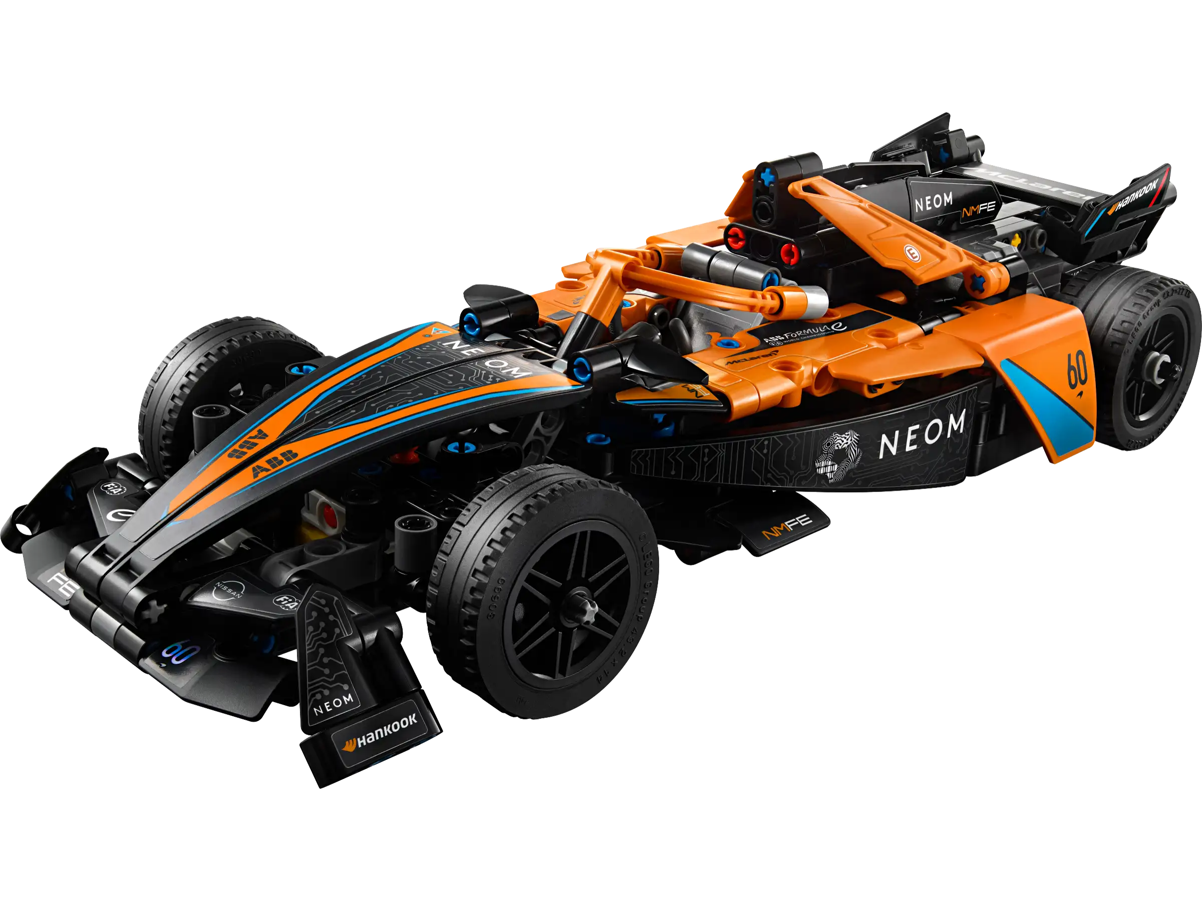 Đồ Chơi Lắp Ráp Xe Đua Thể Thao Neom Mclaren E - Neom Mclaren Formule E Race Car - Lego Technic 42169 (452 Mảnh Ghép)