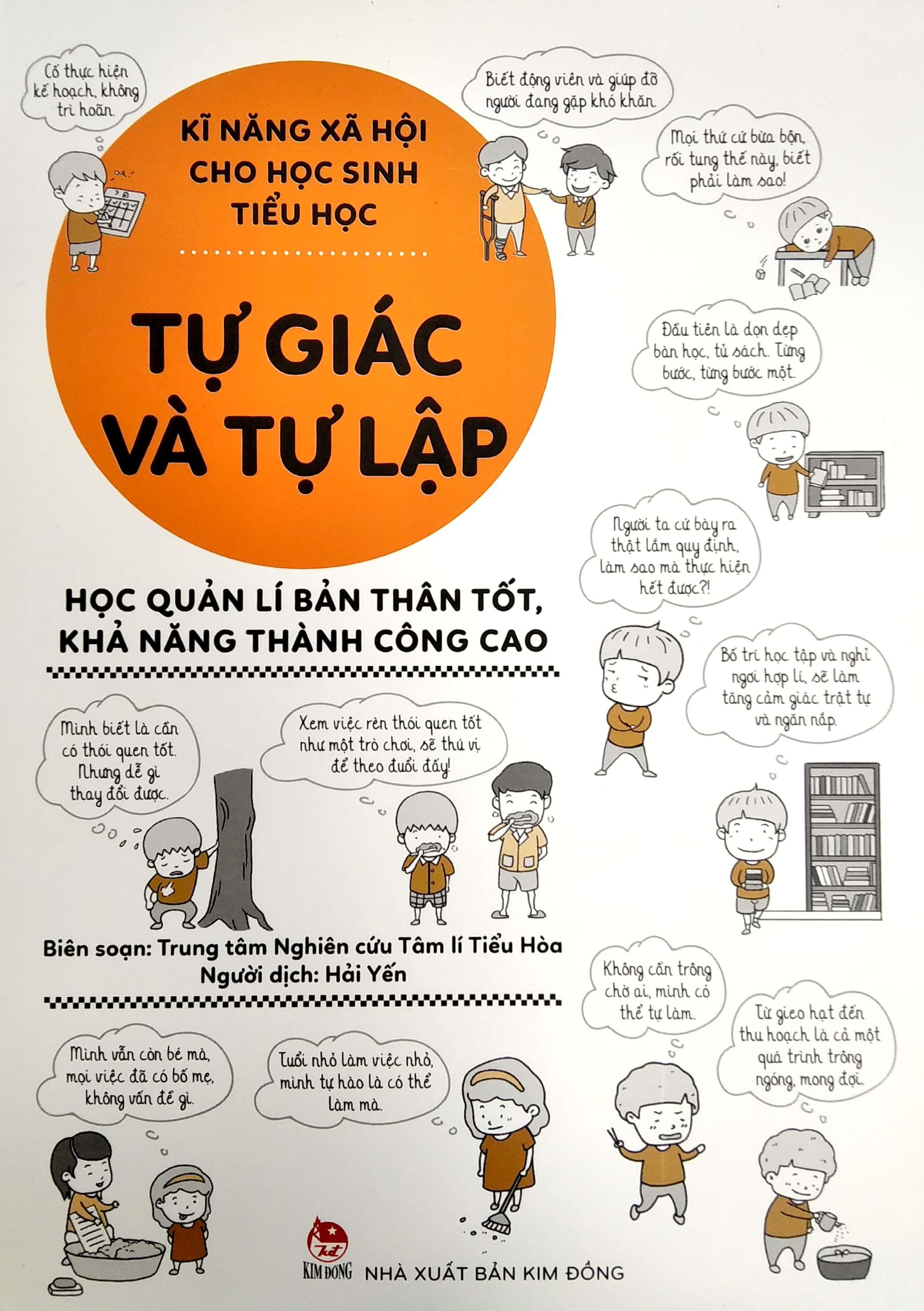 Kĩ Năng Xã Hội Cho Học Sinh Tiểu Học - Tự Giác Và Tự Lập