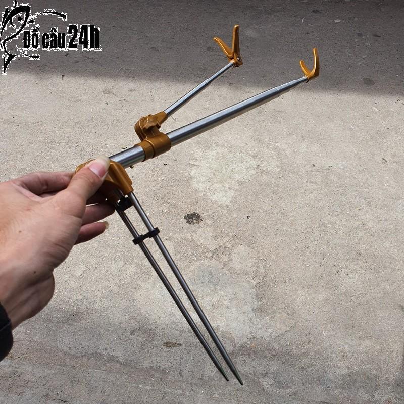- Chống cần câu tay Boyang Chất Liệu Inox - Đồ Câu 24h hàng chất lượng 988