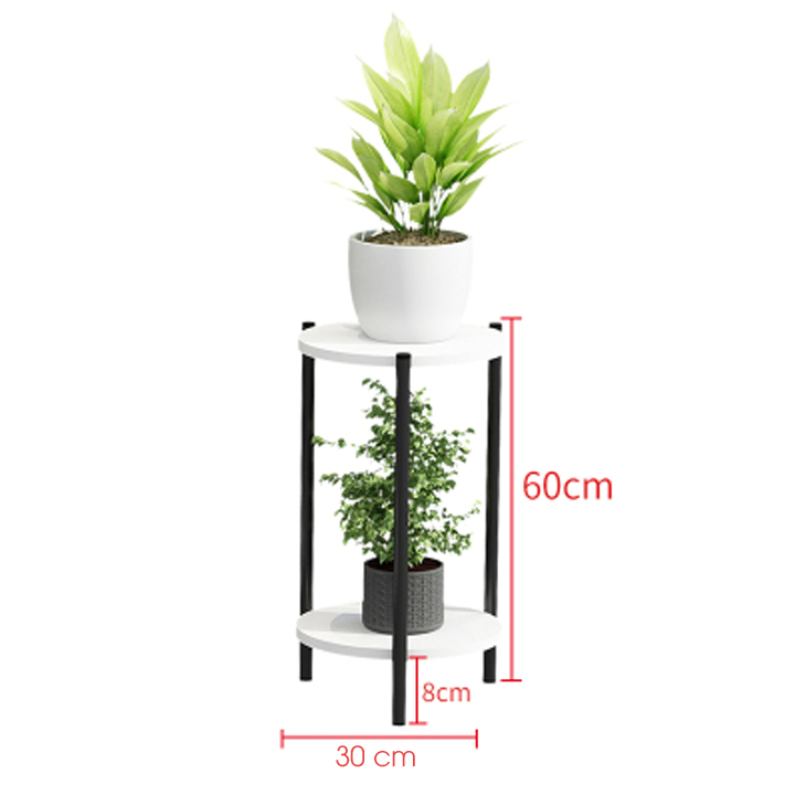 Bàn 2 tầng mini để cây cảnh phòng khách mặt bàn chống nước - Hàng chính hãng