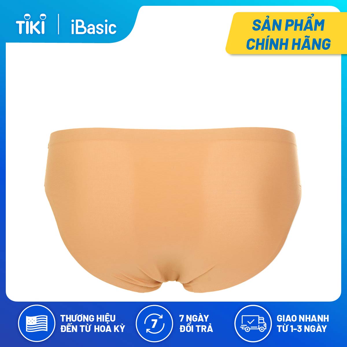 Combo 4 quần lót nữ không đường may bonding thoáng khí bikini iBasic PANW138