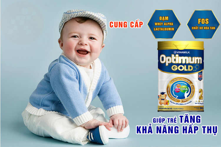 Sữa bột Optimum Gold 2 900g (cho bé 6 -12 tháng)