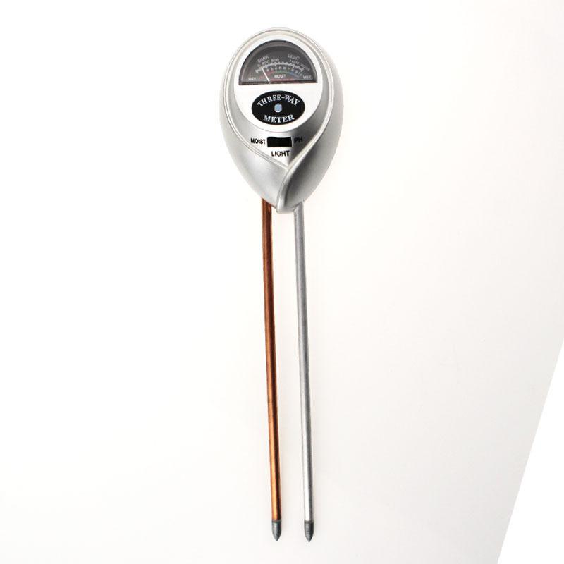 Cảm biến kiểm tra độ ẩm cảm biến Nhà máy Hygreter Đất 3 trong 1 Kiểm tra độ ẩm/ánh sáng/pH của đất cho khu vườn bên trong ngoài trời không cần pin