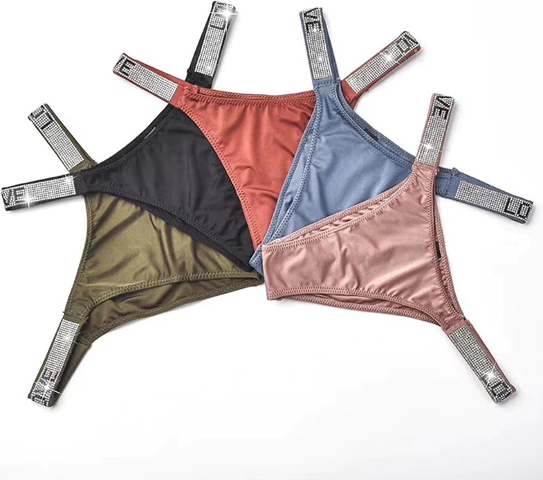 QUẦN SEXY THUN LẠNH DÂY ĐÍNH ĐÁ LOVE 1906