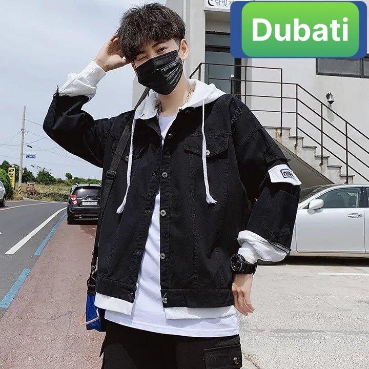 ÁO KHOÁC JEAN UNISEX NAM NỮ CHẤT BÒ PHỐI NÓN NỈ PHONG CÁCH TRẺ TRUNG NĂNG ĐỘNG CAO CẤP- DUBATI FASHION