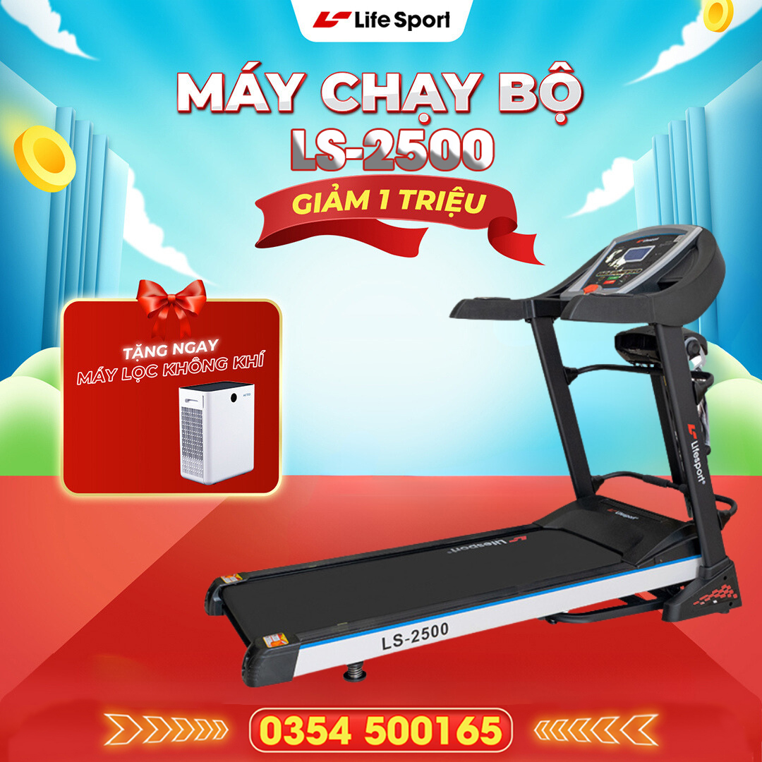 Máy chạy bộ Lifesport LS-2500