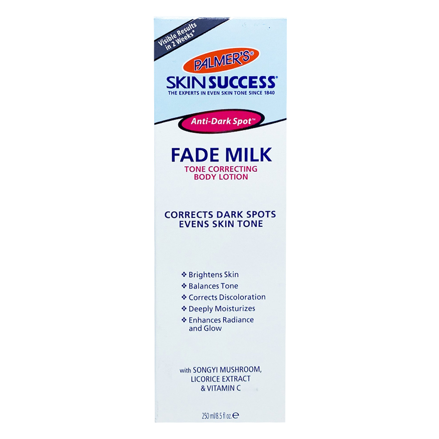 Sữa Dưỡng Thể Trắng Da, Làm Mờ Thâm Nám, Tàn Nhang Palmer’S Skin Success Anti Dark Spot Fade Milk Tone Correcting Body Lotion