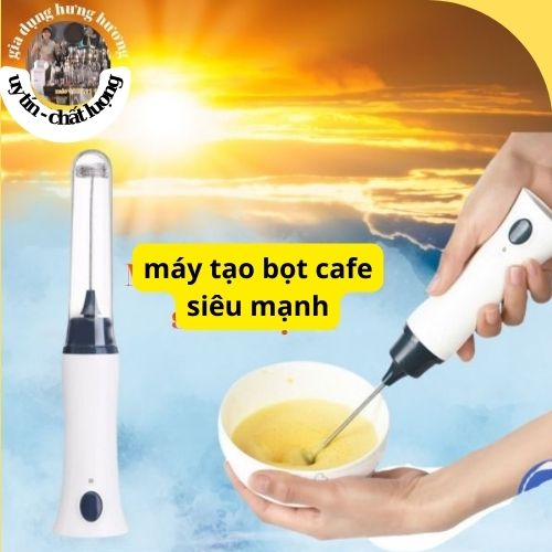 máy tạo bọt coffe tay cầm