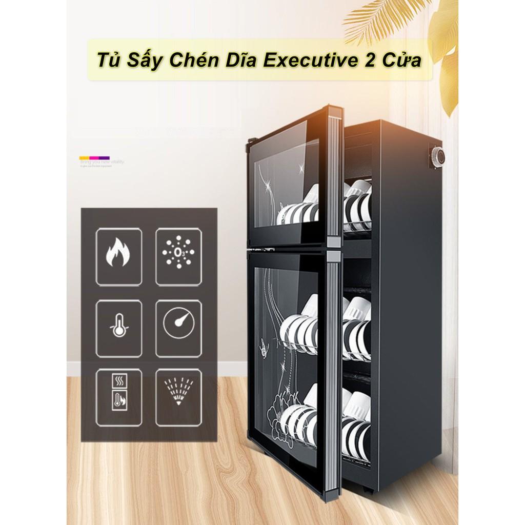 Tủ Sấy Chén Dĩa Executive 2 Cửa - Home and Garden