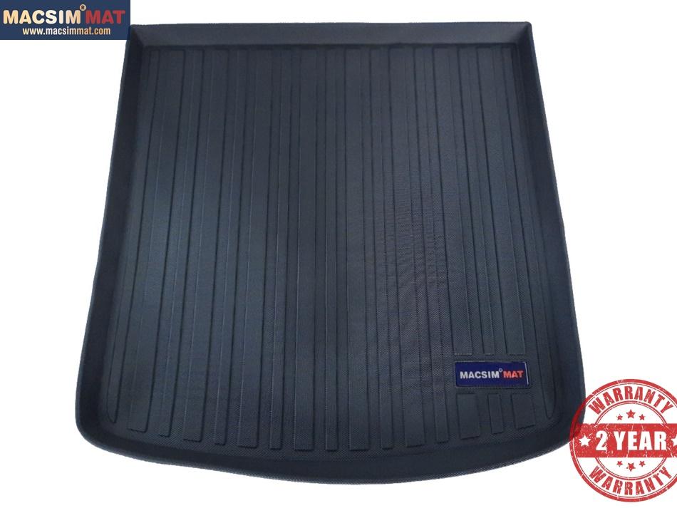 Thảm lót cốp Audi A5 2012-2018 nhãn hiệu Macsim chất liệu TPV cao cấp màu đen