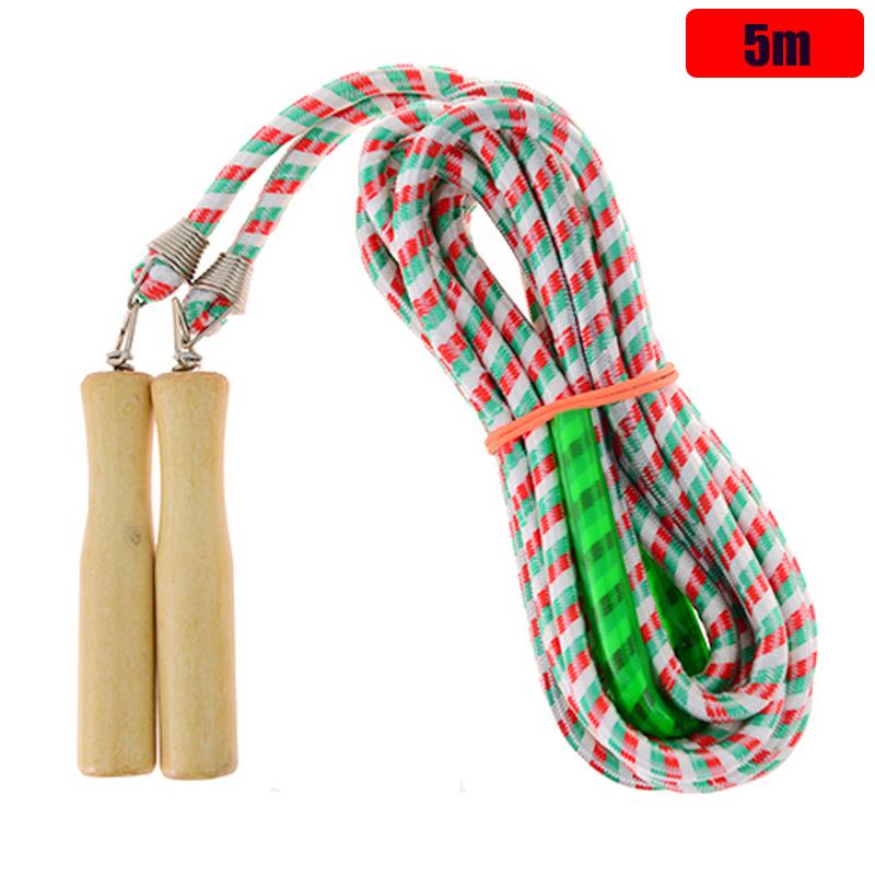 Xoay Được Dày Tay Cầm Đa Người Dây Nhảy Giải Trí Tập Thể Sợi Dây Dài 5M/7M/10M/12M Di Động Tập Thể Hình