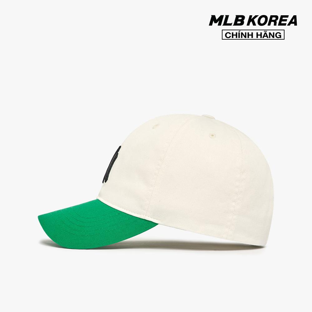 MLB - Nón bóng chày unisex Basic Color Block Unstructured 3ACP3303N