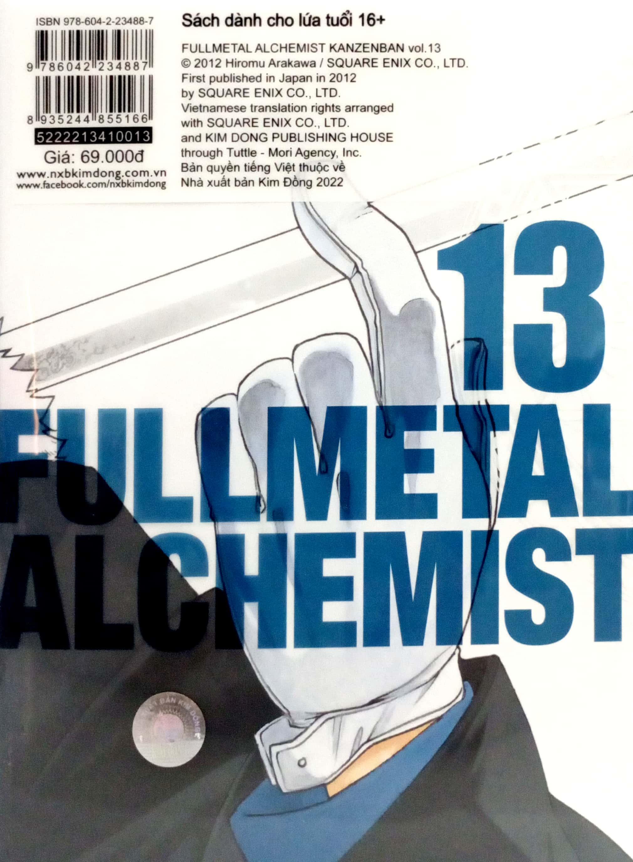 Fullmetal Alchemist - Cang Giả Kim Thuật Sư - Fullmetal Edition Tập 13