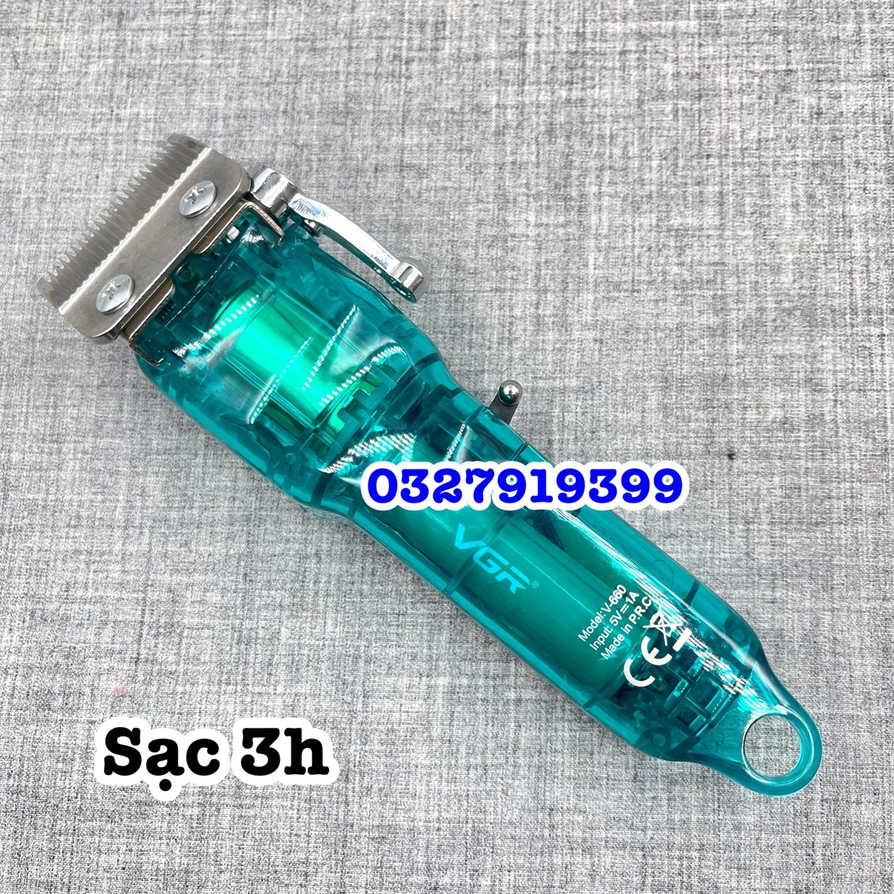 Tông đơ cao cấp VGR 660 - màn hình hiển thị