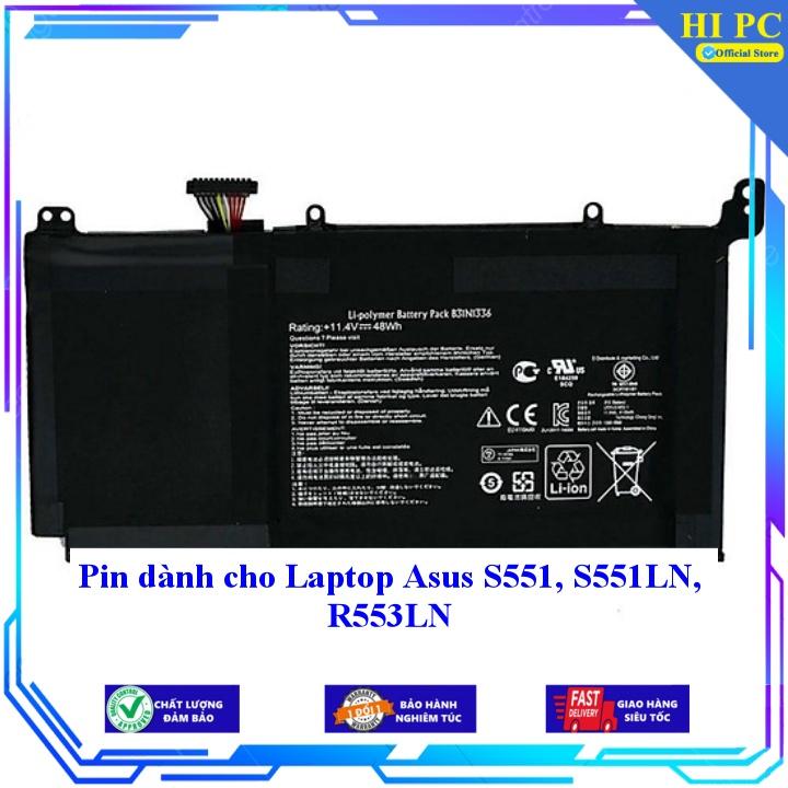 Pin dành cho Laptop Asus S551 S551LN R553LN - Hàng Nhập Khẩu