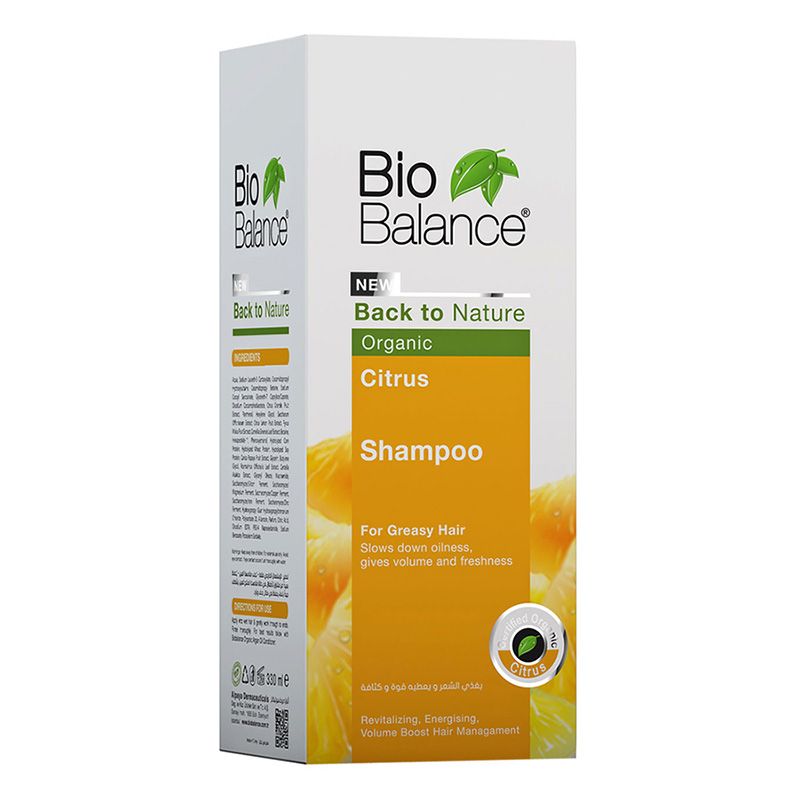 Dầu Gội Đầu Mọc Tóc Nhanh Tinh Dầu Chanh Bio Balance 330ml