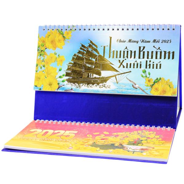 Lịch Bàn 2025 - Thuận Buồm Xuôi Gió - AB-L20-LBA