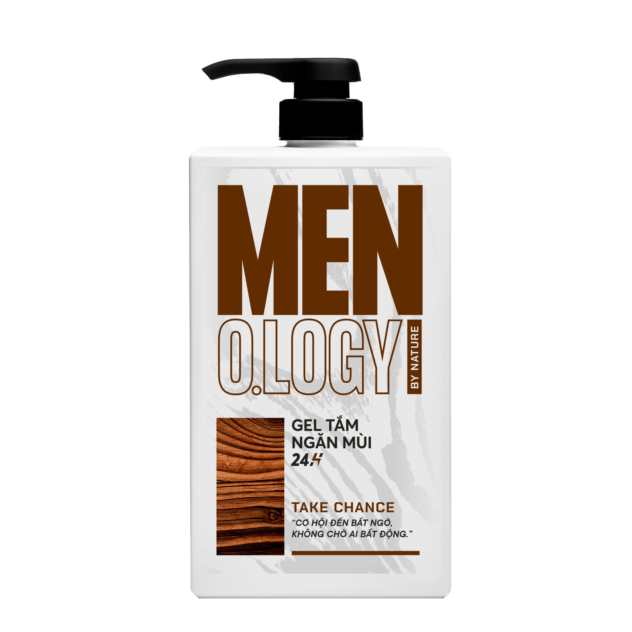 [Hàng Chính Hãng] Gel Tắm Men.o.logy Ngăn Mùi 24h Take Chance 630ml