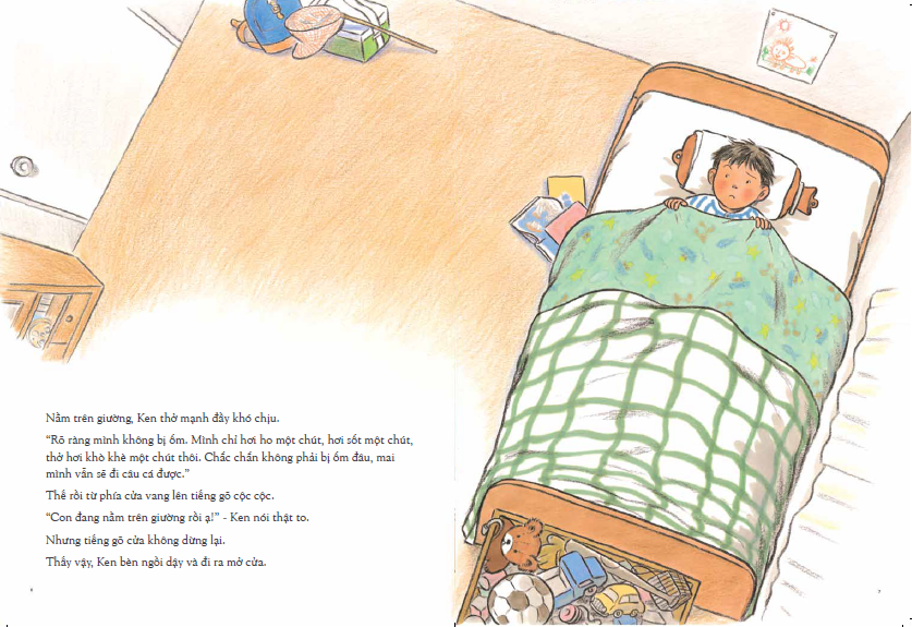 Ehon - Cháu Không Bị Ốm Đâu