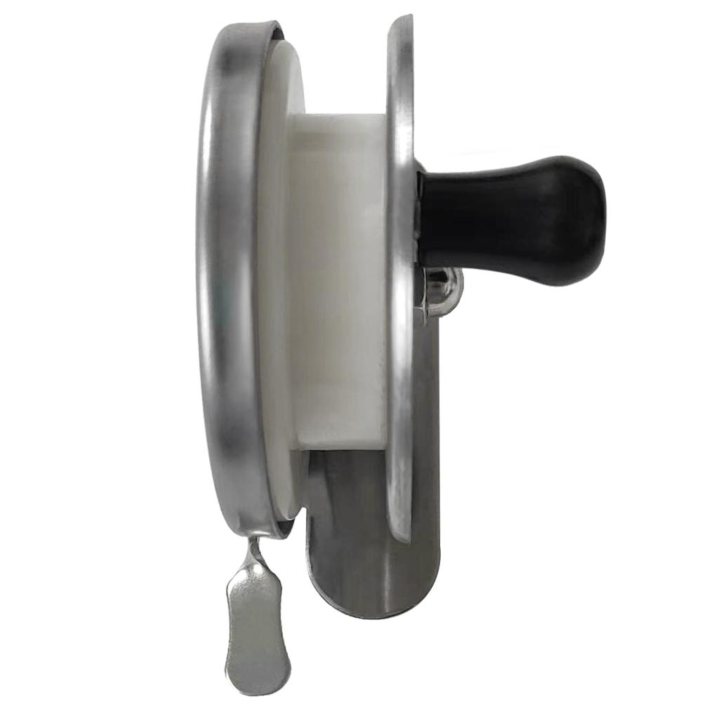 Winter Shrimp Fishing Rod Mini Ice Fishing Rod Metal Carbon Fishing Rod Anti Slip Wood Color Handle