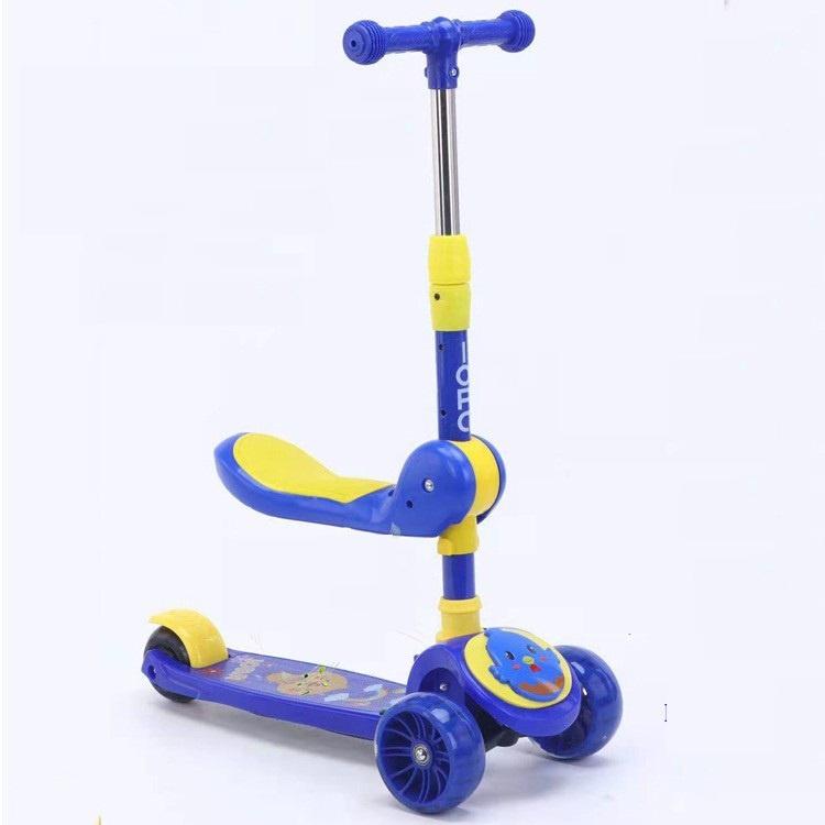 Xe trượt scooter - XE TRƯỢT TRẺ EM + XE CHÒI CHÂN COMBO 2IN1 - Xe scooter