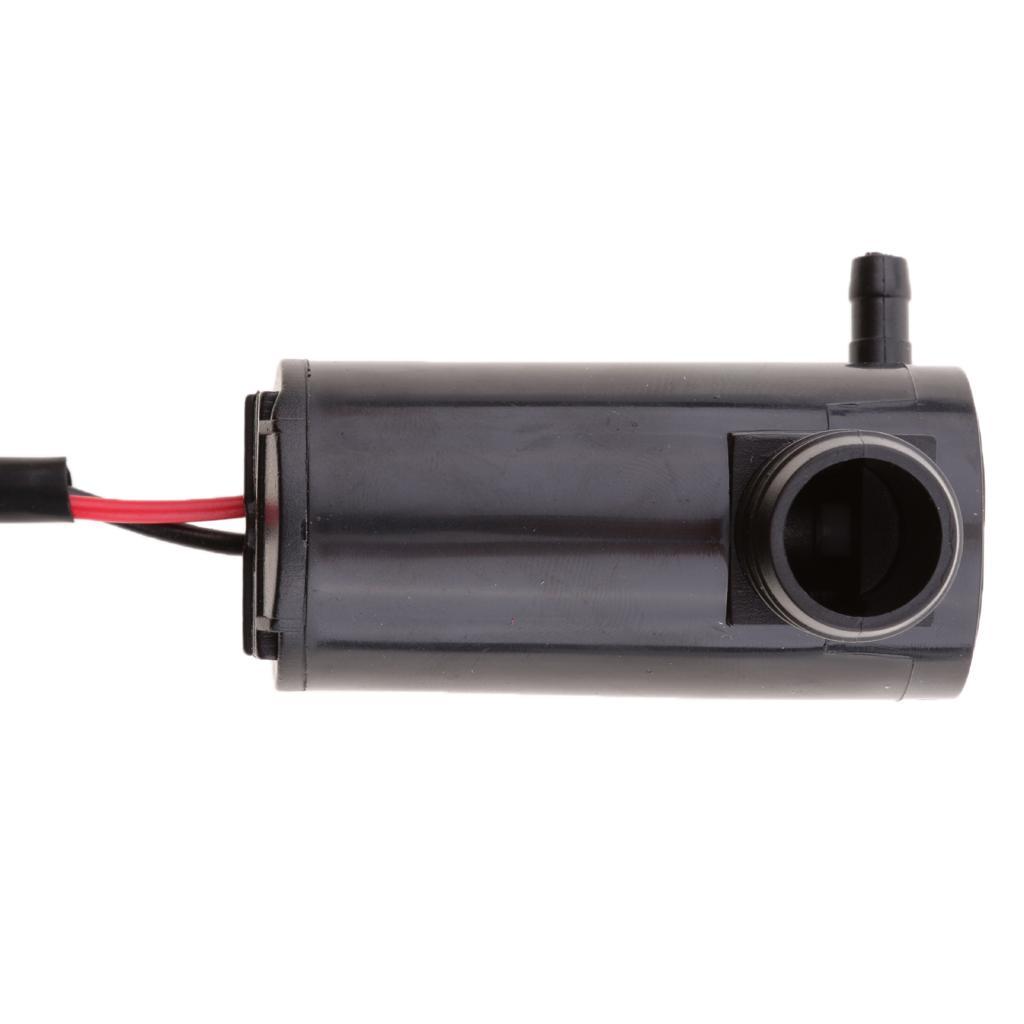 2X 12V Universal Windshield Wiper Washer Motor Pump