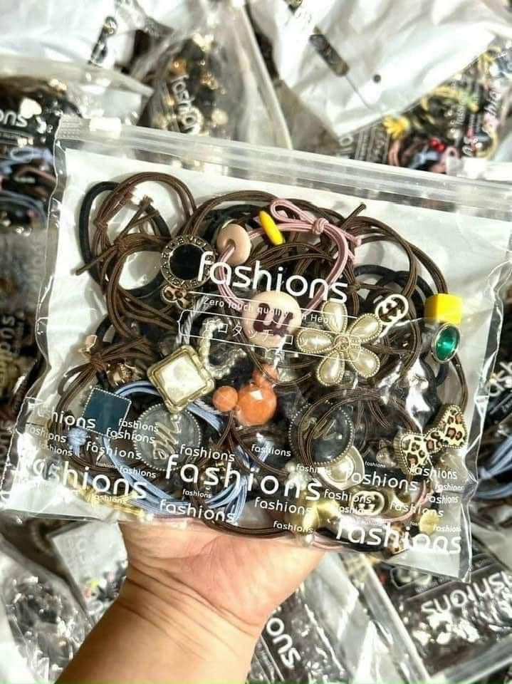 Set 50 dây buộc tóc
