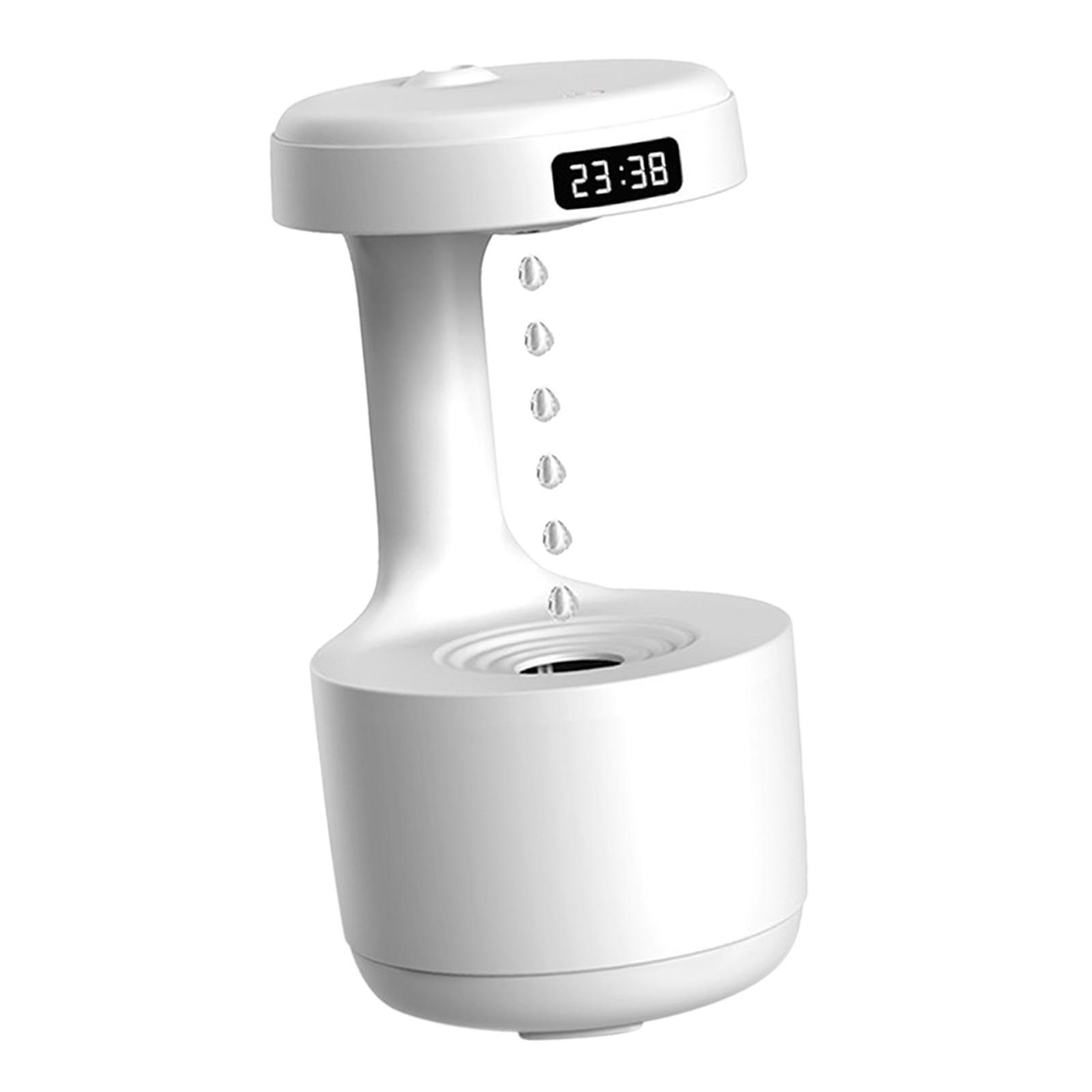 Portable Air Humidifier with Light and Water Droplet for Yoga Car Office