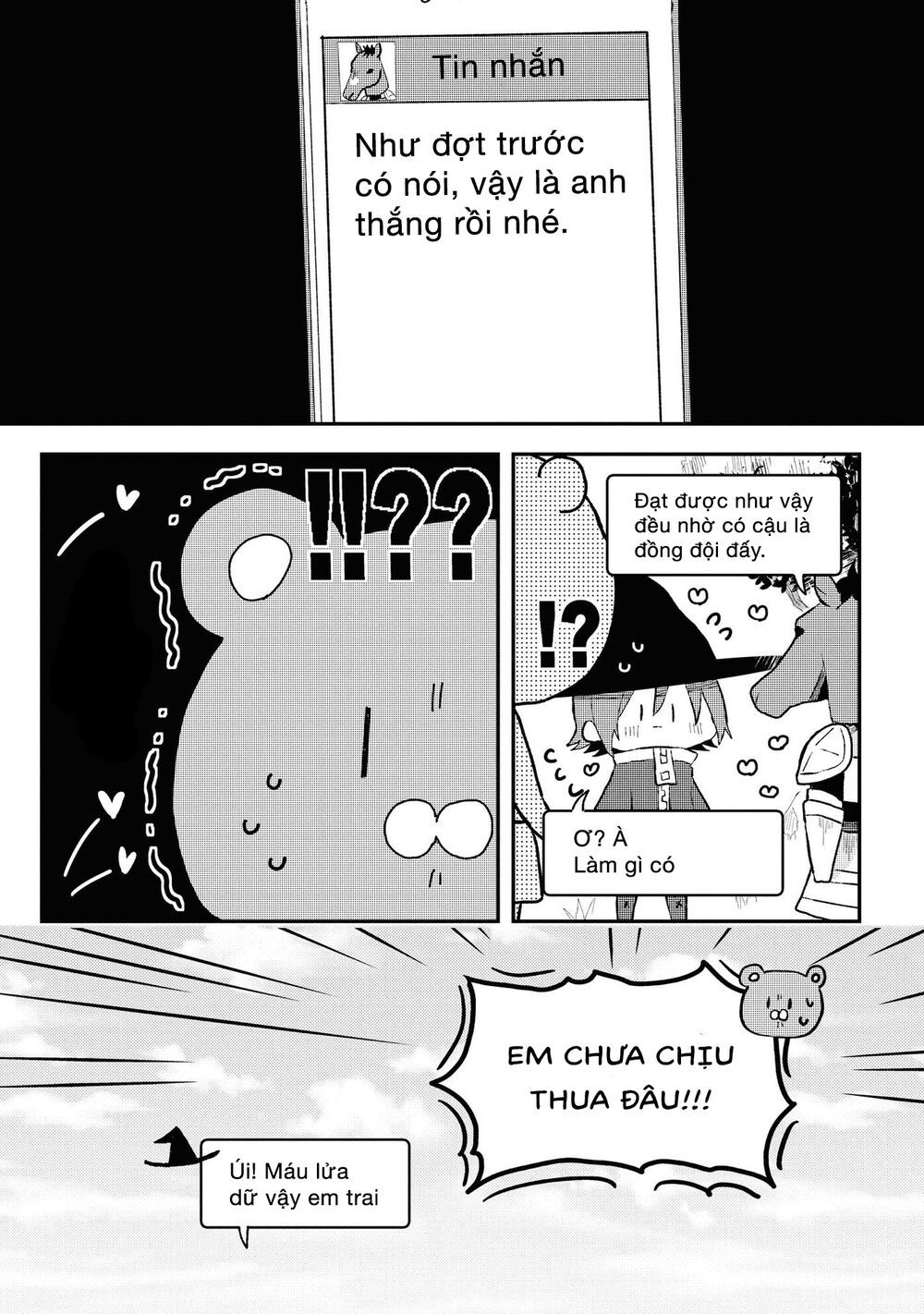 đồng đội game online, té là ngài sếp khó tính chapter 12 21