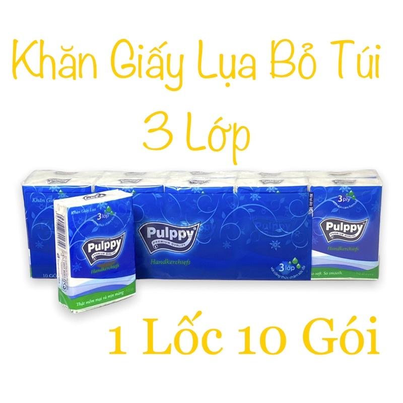 Giấy Lụa Bỏ Túi Pulppy Cao Cấp 3lớp