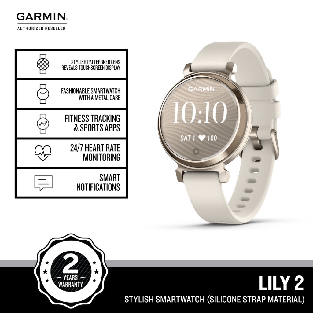 Đồng hồ thông minh Garmin Lily 2_Mới, hàng chính hãng
