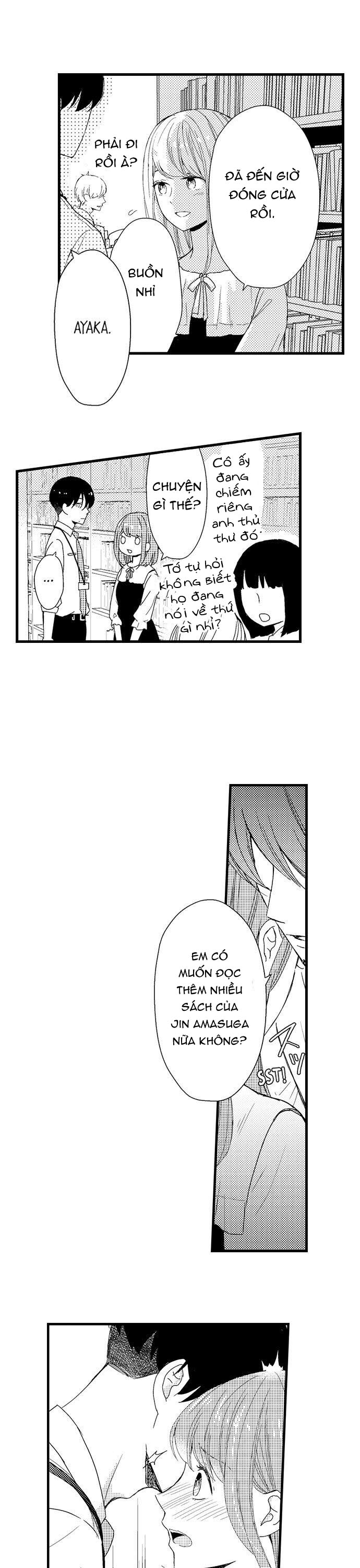 bí mật hẹn hò với chàng thủ thư (full) chapter 7 13