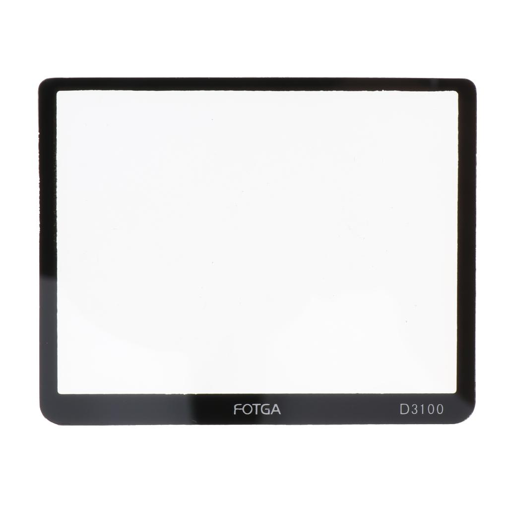 Digital Camera LCD Tempered Glass Screen Protector for  D3100