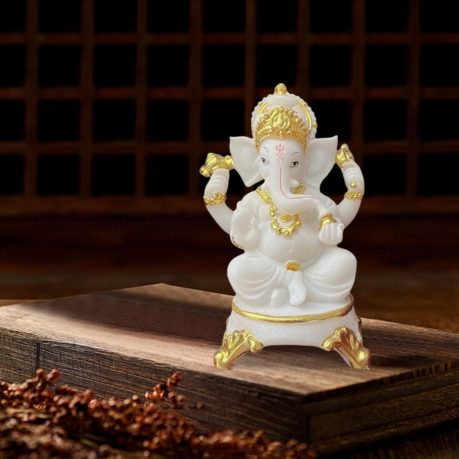 Indian Buddha Sculpture Fengshui Lord Statues for Home Tabletop Decor