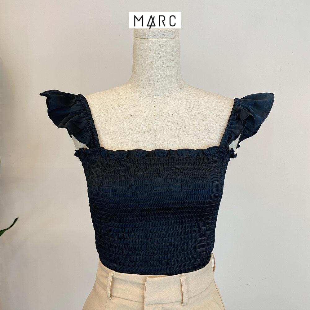 Áo kiểu nữ MARC FASHION ôm smocking tay con FAVH0503