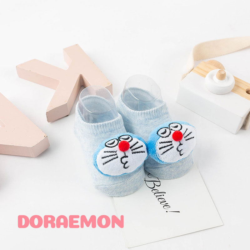 Tất Hình Thú Cổ Ngắn Chống Trơn Trượt Cho Bé Trai Bé Gái Siêu Dễ Thương