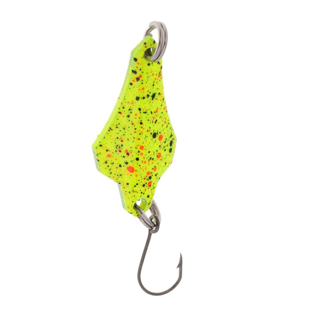 1 Piece Spoon Sequin Fishing Lure Metal Hard Bait Spinnerbait Crankbait 100% Brand New High Quality
