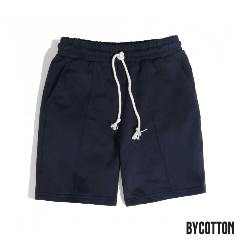 Quần Short Cotton Nam Xanh Navy BY COTTON Navy Cotton Shorts