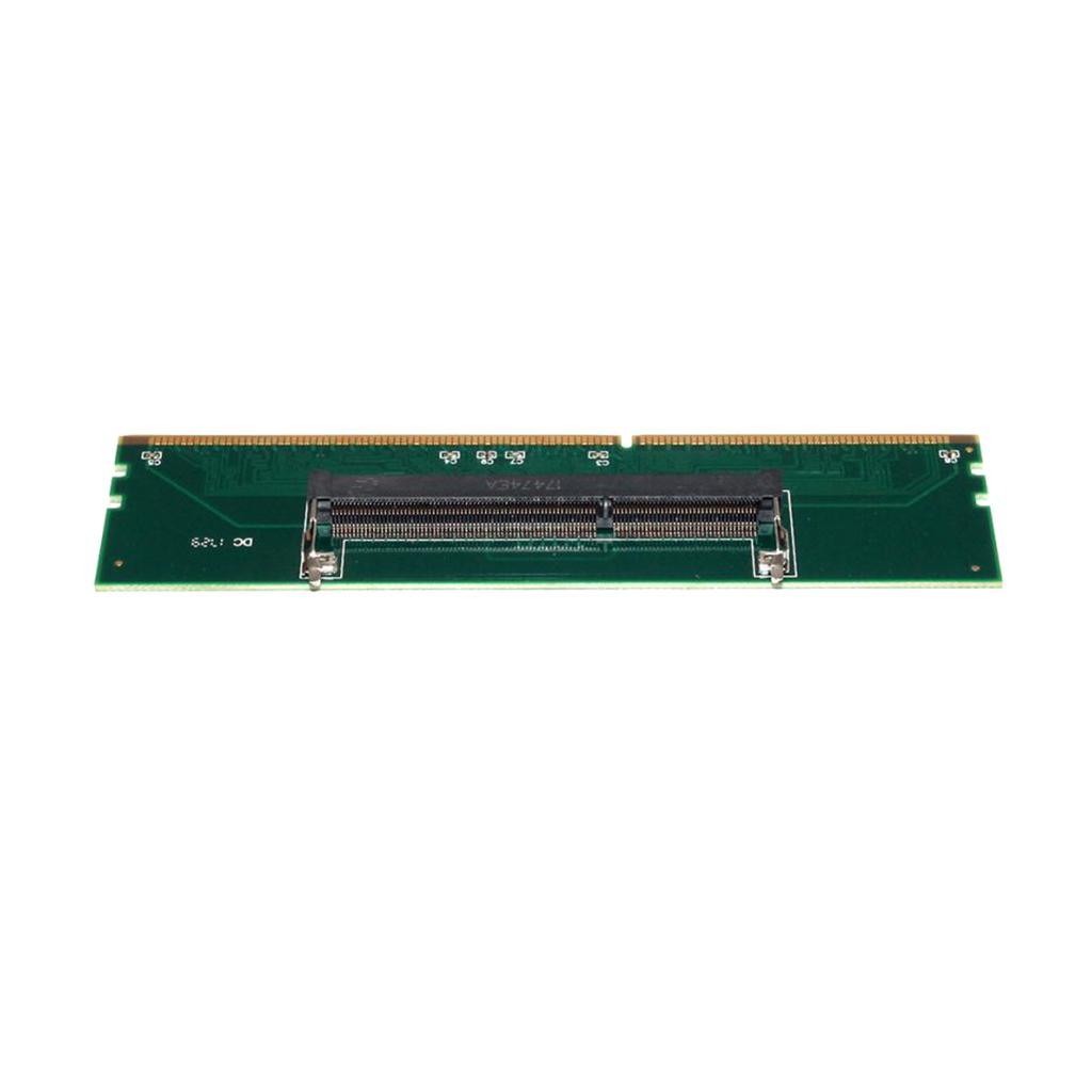 DDR3 Laptop SO-DIMM to Desktop DIMM RAM Adapter 204 Pin to 240 Pin Card