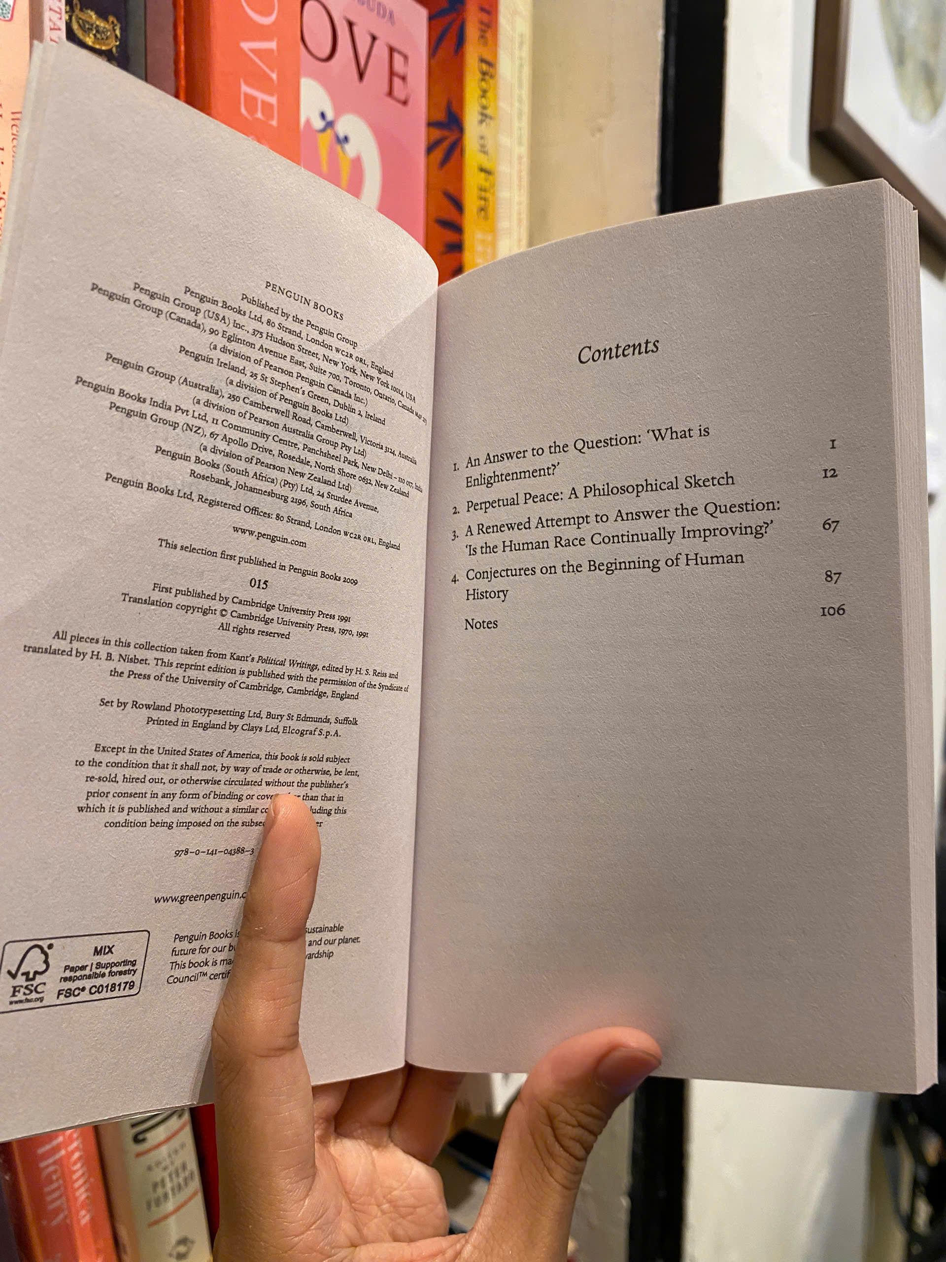 Sách - An Answer to the Question: 'What is Enlightenment?' by Immanuel Kant | Philosophy / Ngoại văn