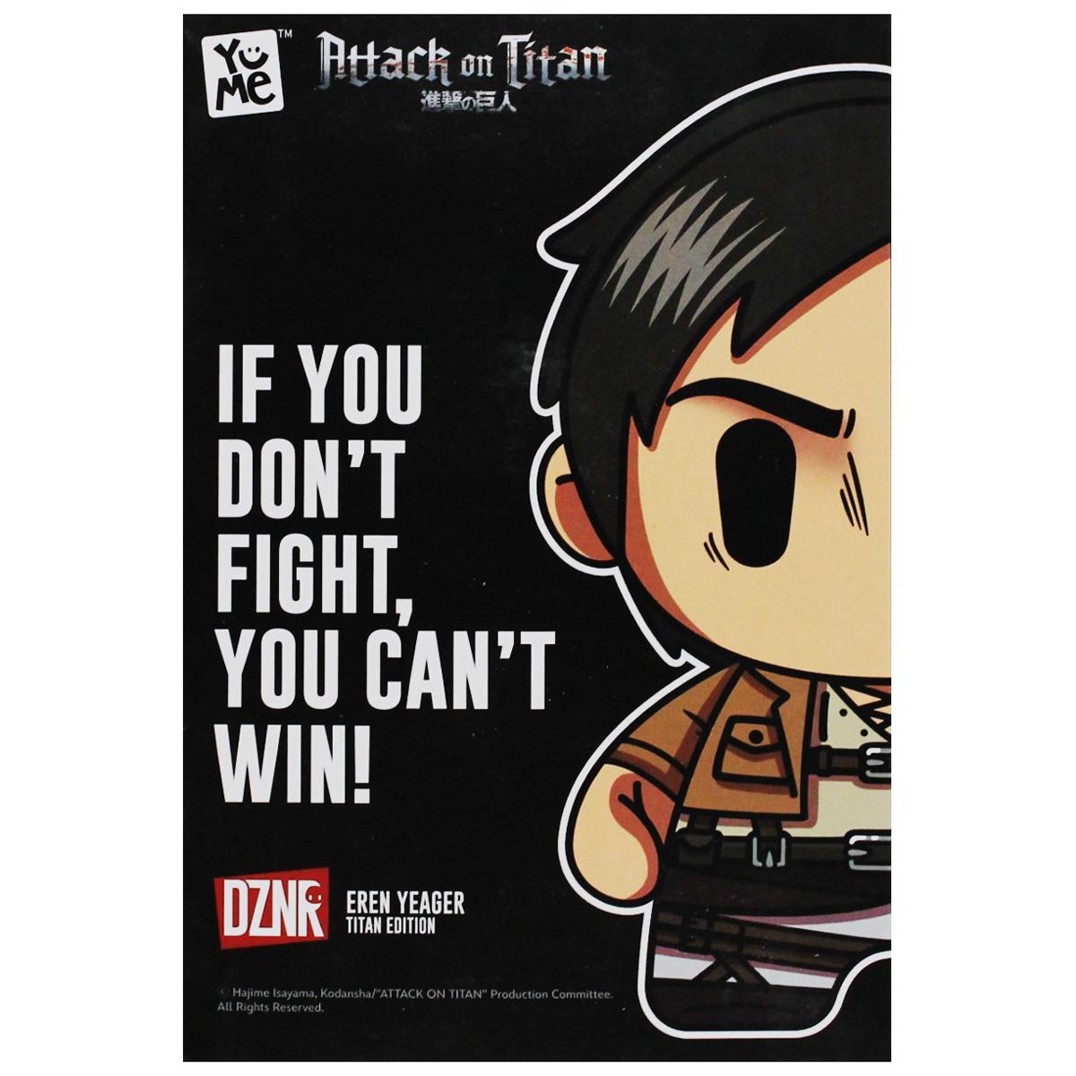 Đồ Chơi Thú Nhồi Bông Sưu Tầm Attack On Titan - Eren Yeager - DZNR DZ11536