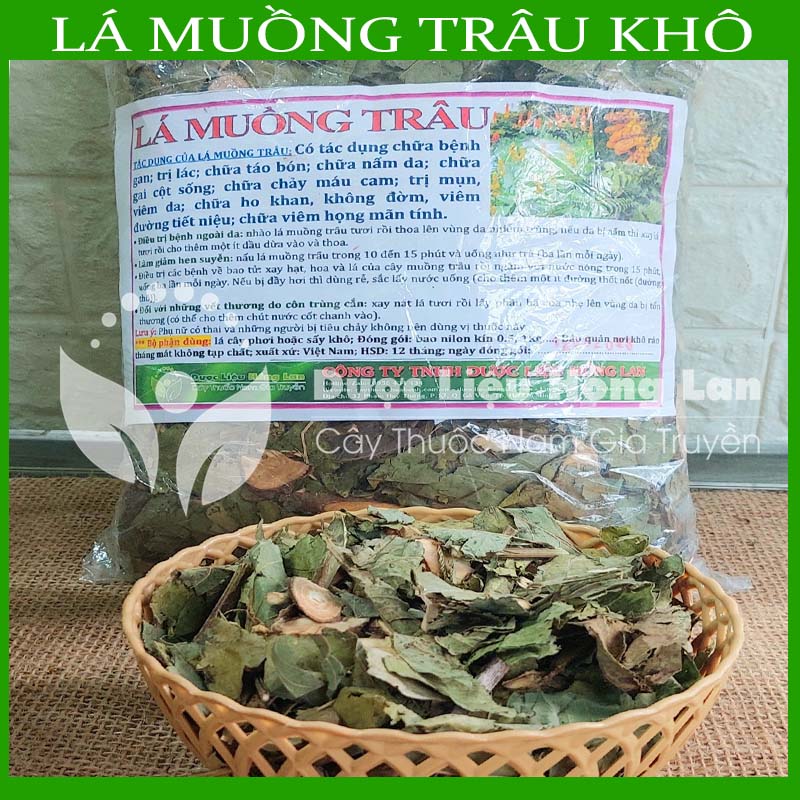 Lá Muồng Trâu khô đóng gói 500gram