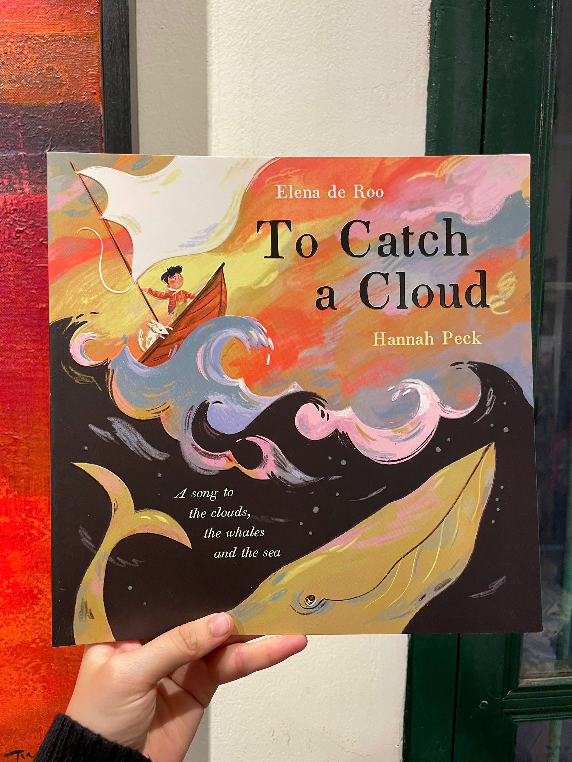 Sách - To Catch A Cloud: A Song To The Clouds, The Whales And The Sea by Elena de Roo